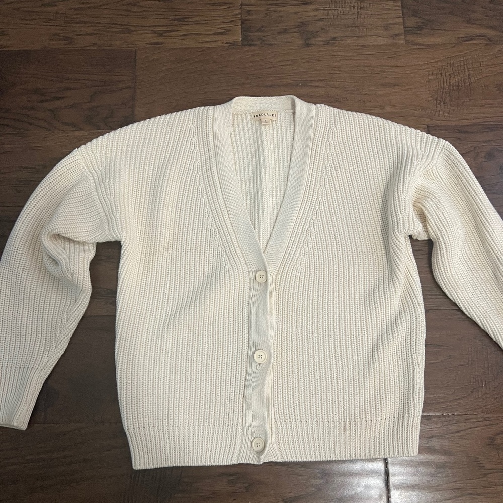 Tradlands Shelter Cardigan in Birch Size Small